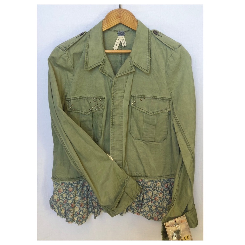 We The Free by Free People ~ Green Jacket